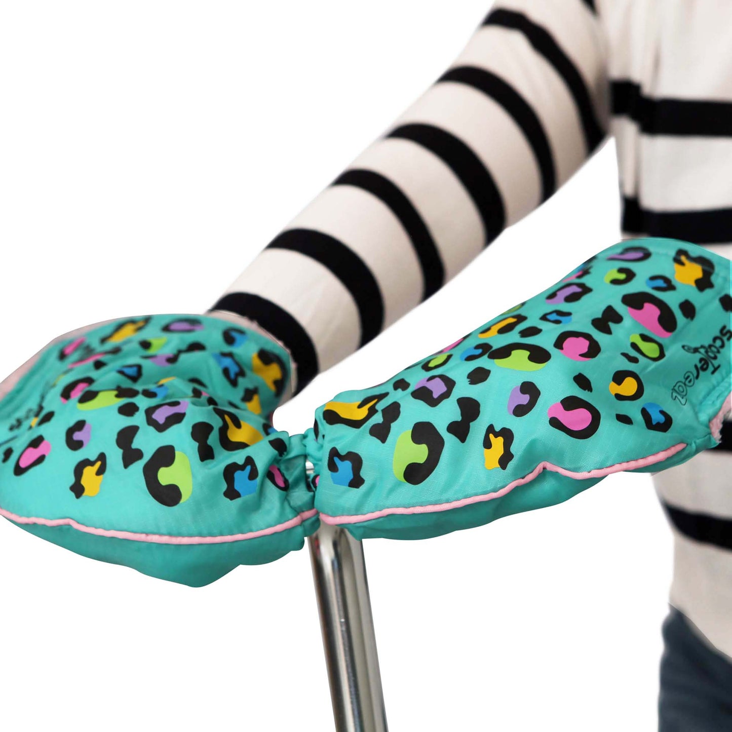 Leopard Print Scooterearz Hand warmers