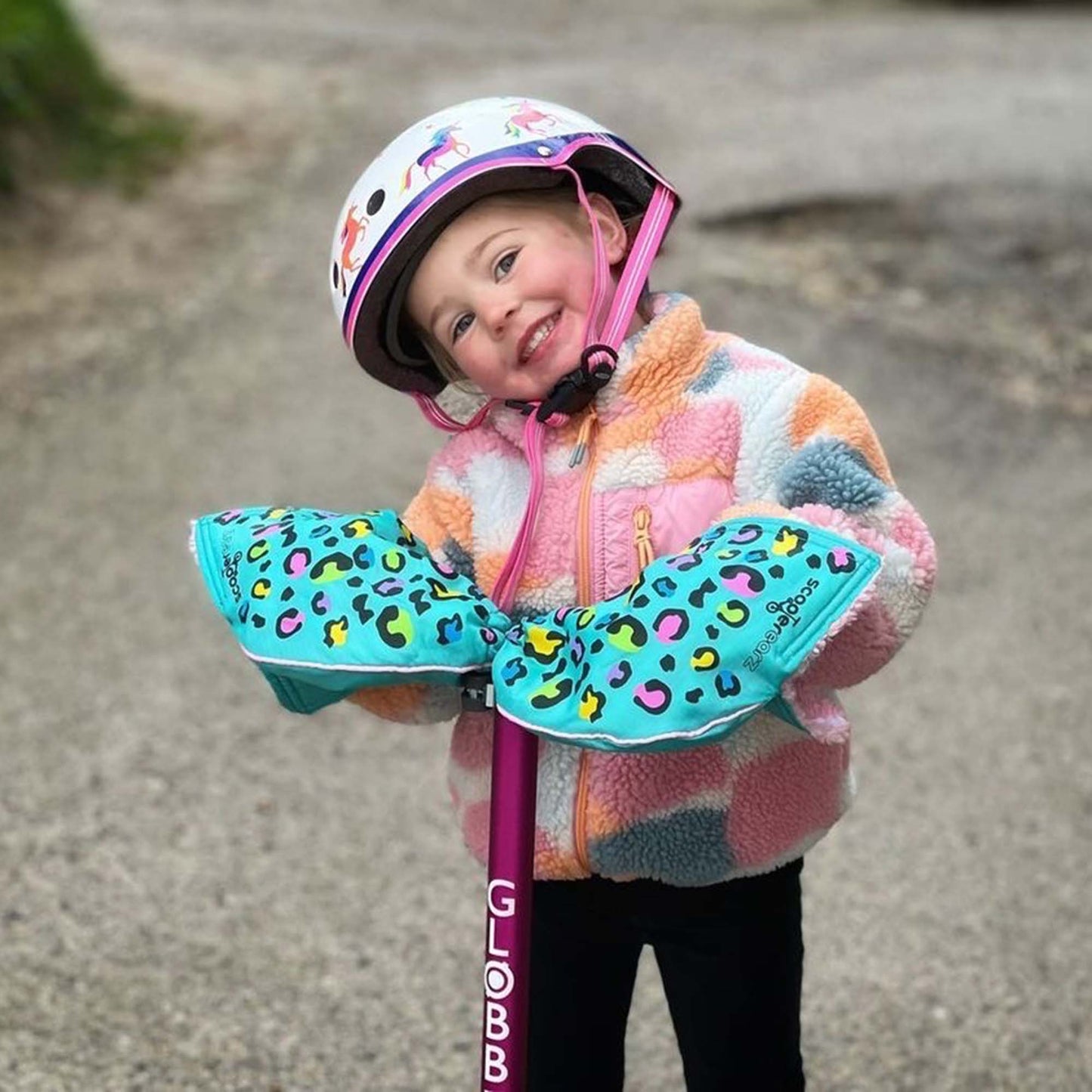 Leopard Print Scooterearz Hand warmers