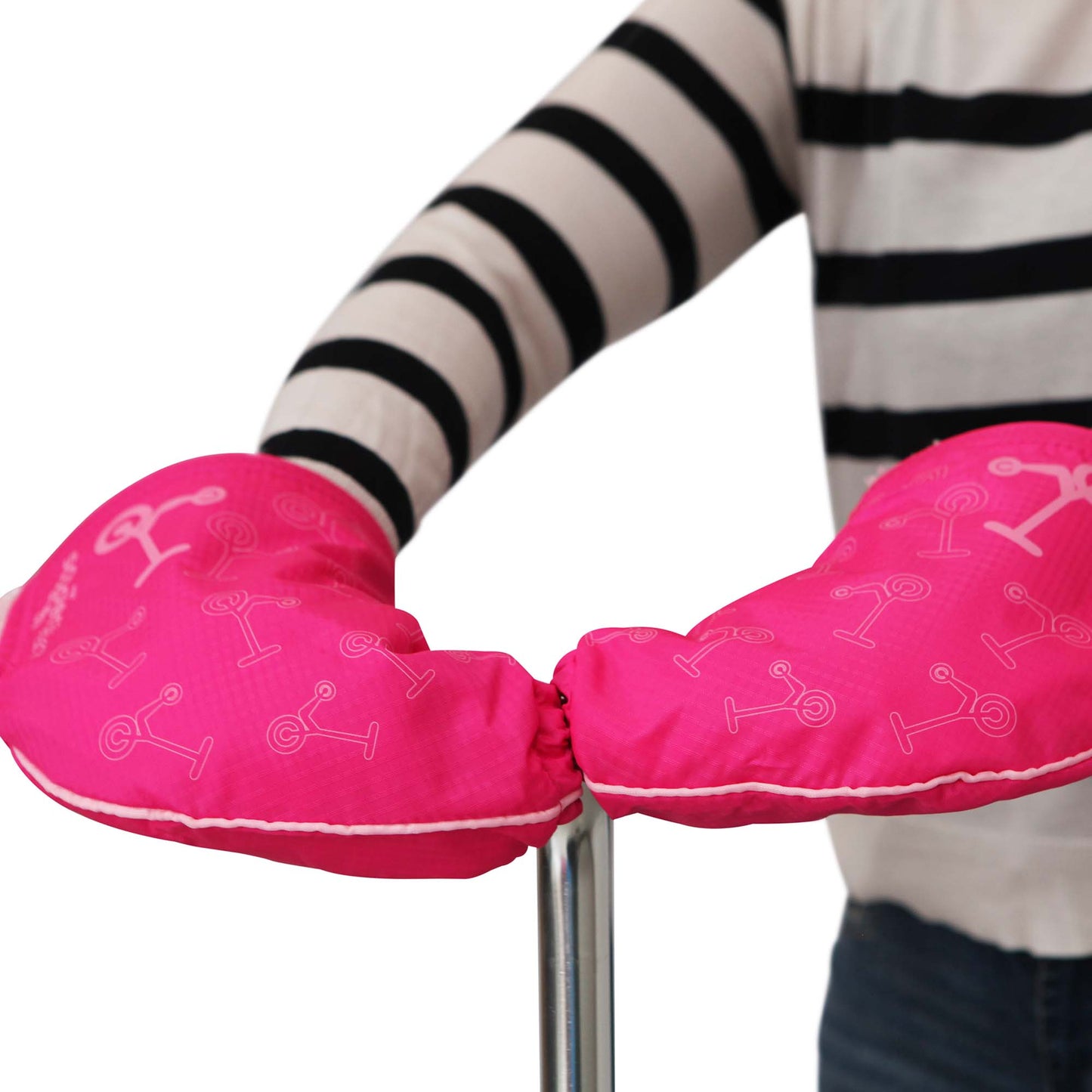 Pink Scooterearz Hand warmers