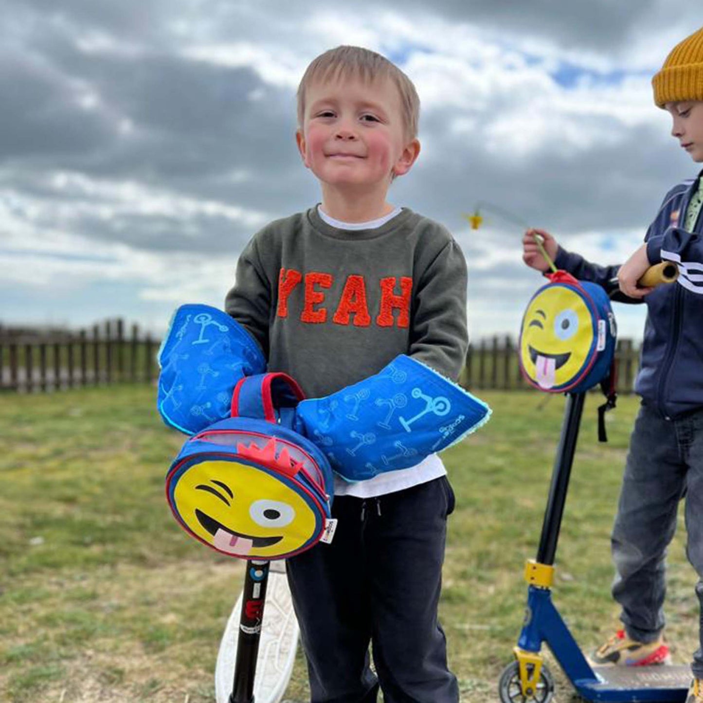 Scooterearz Blue Scooter Hand warmers