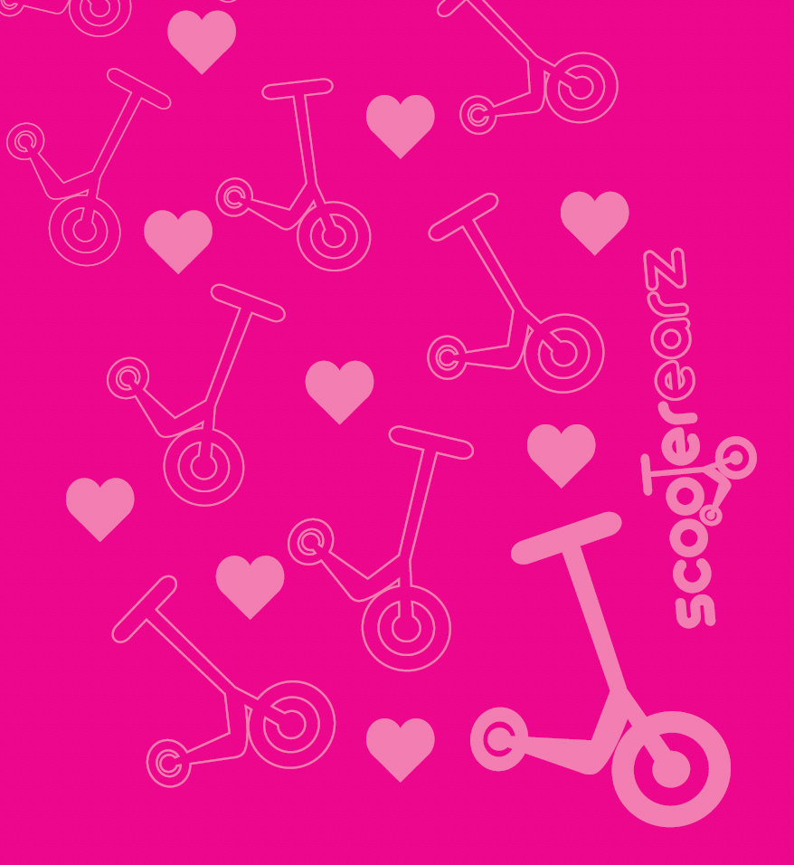 Scooterearz Pink Scooter Hand warmers