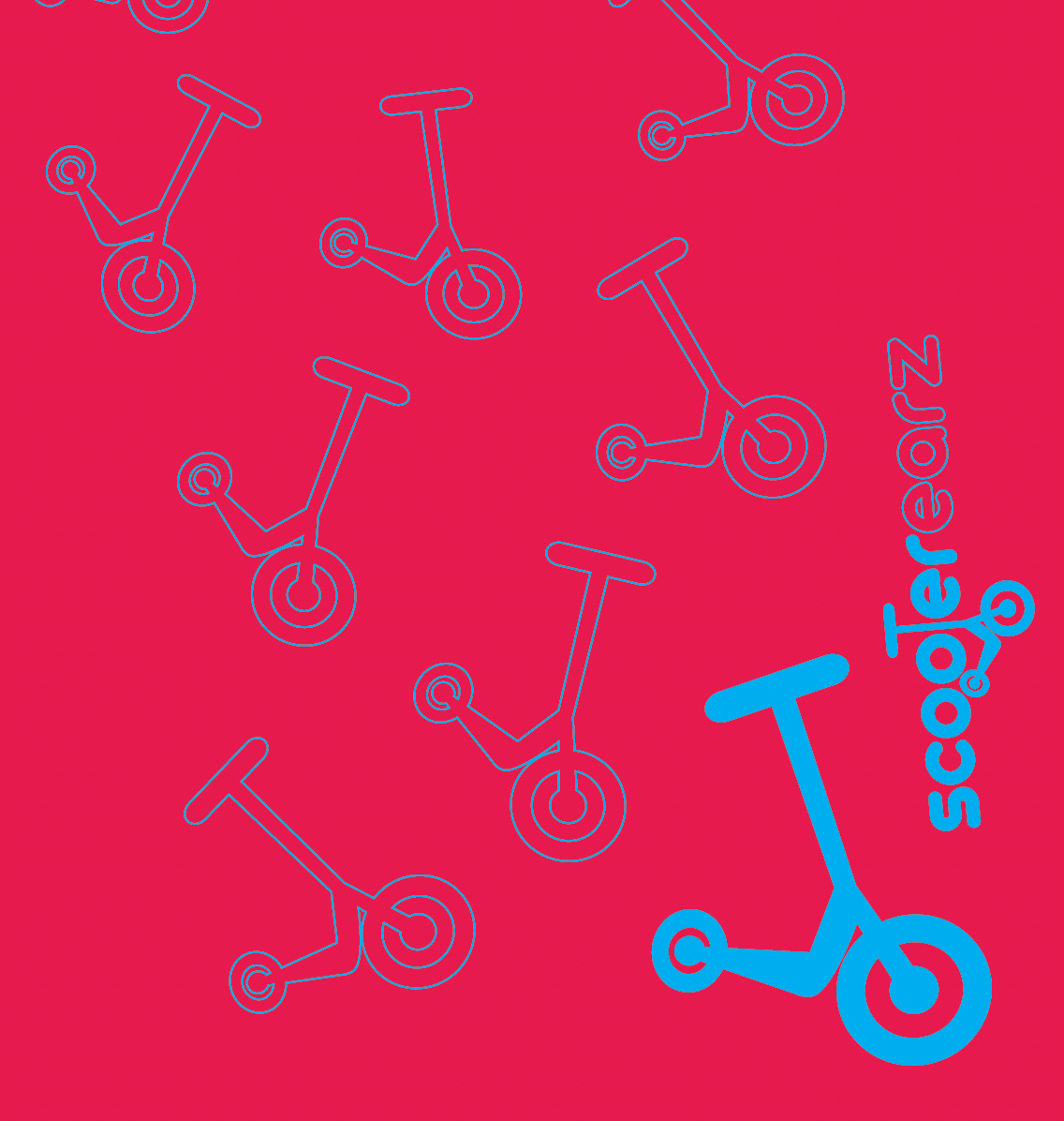 Scooterearz Red Scooter Hand warmers